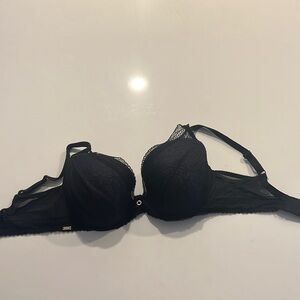 Chantelle Festivite Contour Underwire Bra Black Lace